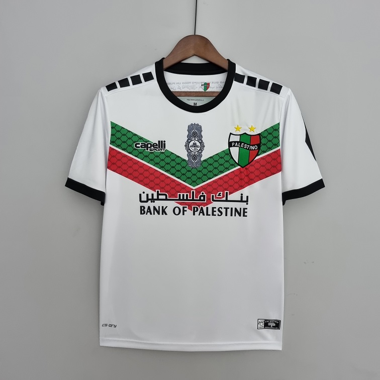 AAA Quality Palestino 22/23 Third White Soccer Jersey